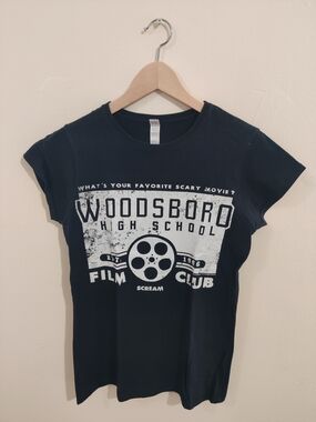 Woodsboro High School Black Graphic Tee - Women's Short Sleeve